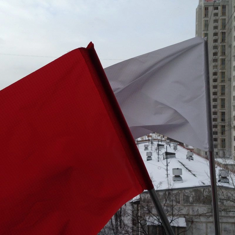Флажок 50х30 для вертолетных площадок