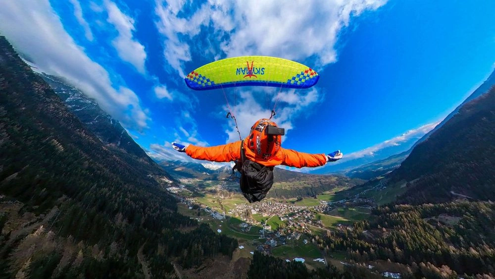Однослойный параплан Sir Edmund Shark (SkyMan)
